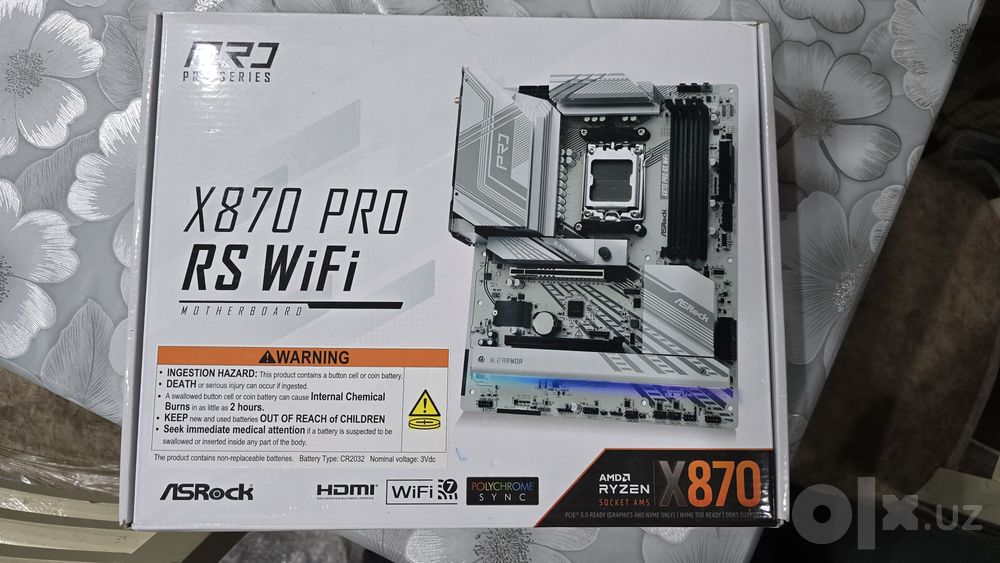 Материнская плата x870 ,B650E Ddr5 16gb 2x8