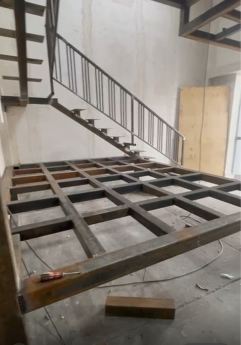 Изготовление террасы.