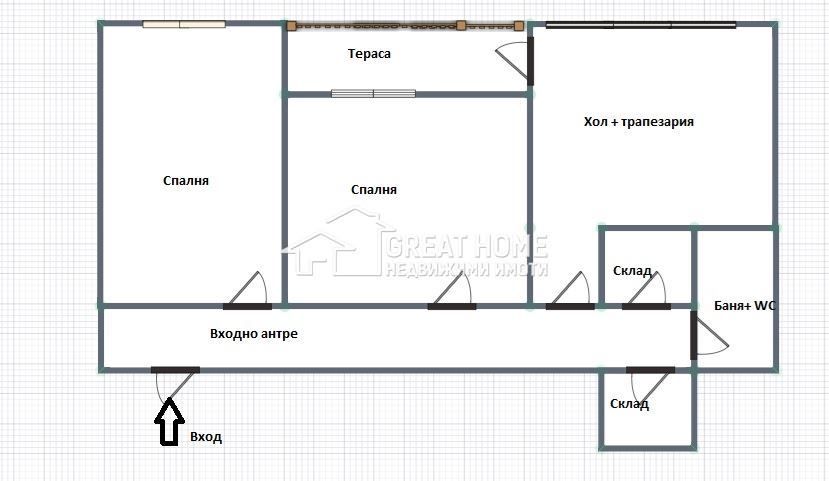 Продава се Тристаен апартамент в Търговище, Боровец - 77 кв.м за 1517 €/кв.м - Снимка #11