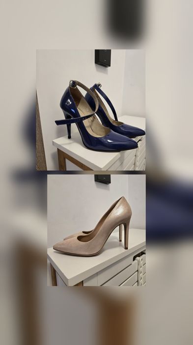 Pantofi damă nr. 35 piele naturala