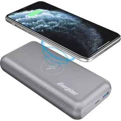 Power Bank Acumulator Baterie externa Energizer 20000mAh USB Wireless
