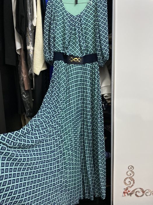 Шифоновое платье длинное