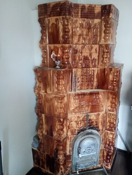 Sobă teracota  de Topoloveni