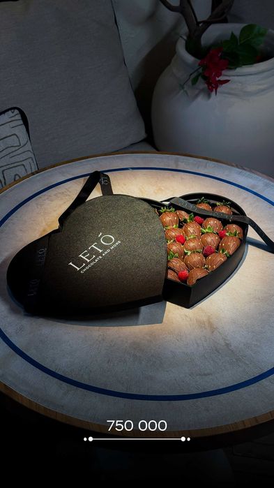 клубника в шоколаде