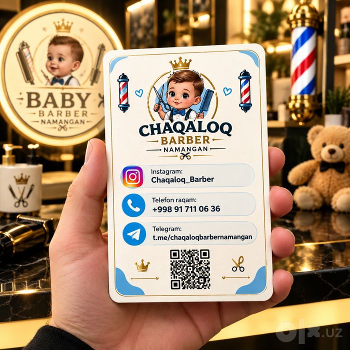 Chaqaloqlar sartaroshi NAMANGAN