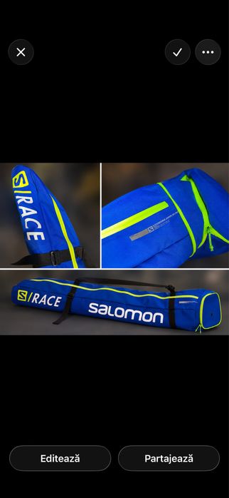 Husă pentru schiuri Expandable Junior Ski Bag
