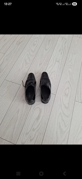 Pantofi lac negri