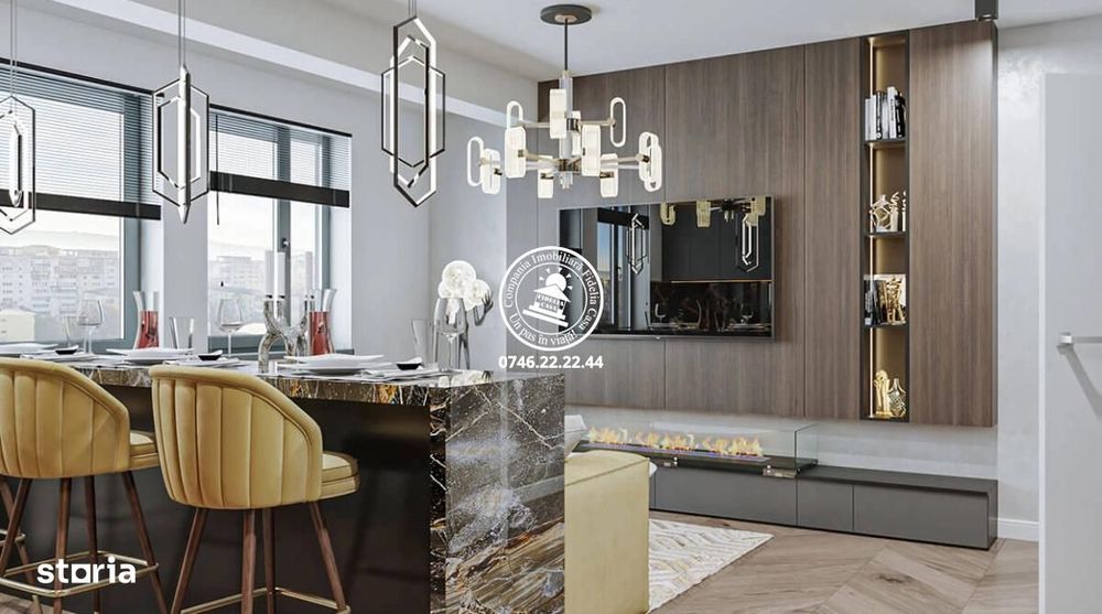 Apartament Nou 1 camere de vanzare Dacia — fotografia 1