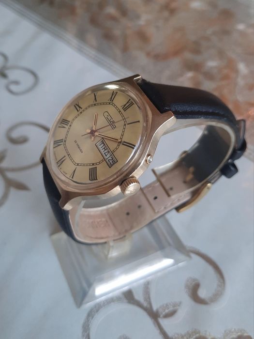 Позолоченные часы Слава-Ау1