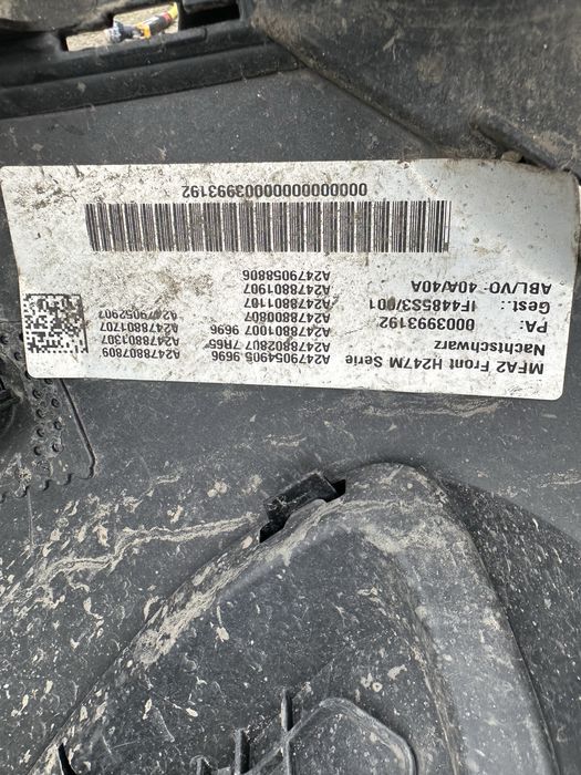 Bară față.far dreapta full led mercedes gla w247.a2479064202.