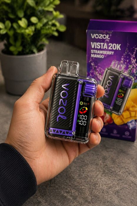 Vozol Vista pro 20 k puff, 6 moduri de reglare a intensitatii aromei.Pret promotional!