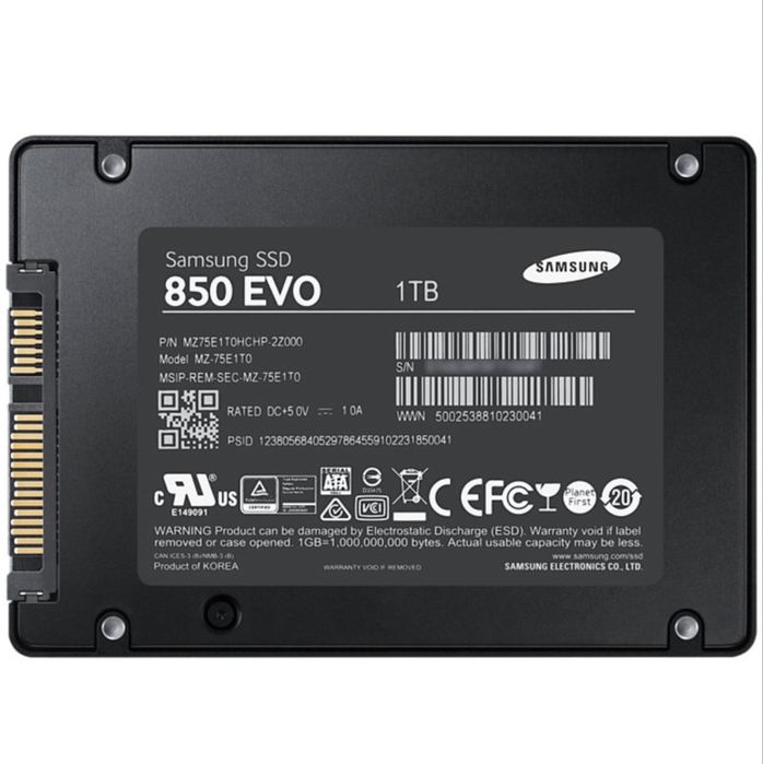 SSD 1TB samsung 850 evo