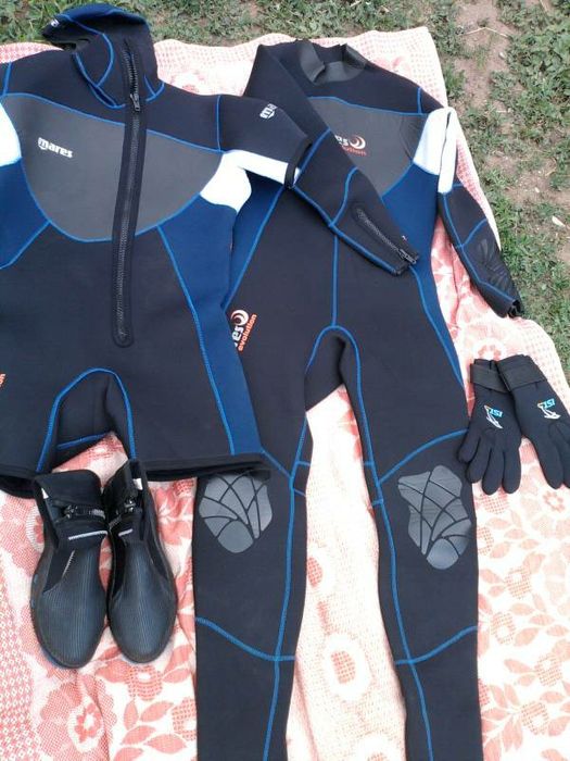 Профессиональный костюм для подводного плавания Mares evolution