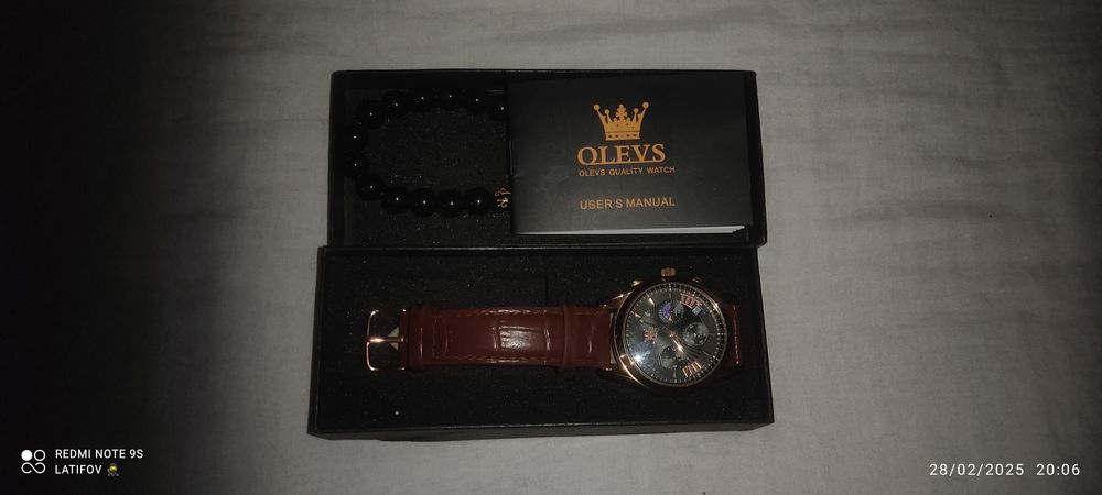 OLEVS erkaklar qoʻlsoati