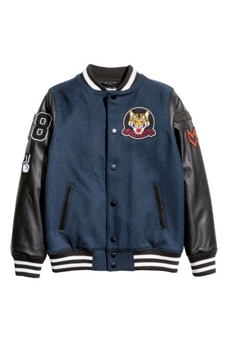 Jachetă Colegiu baseball Geaca copii H&M