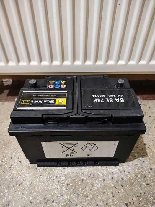 Baterie auto Starline 74Ah import.