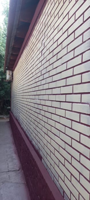 Покраска крыш забор стен