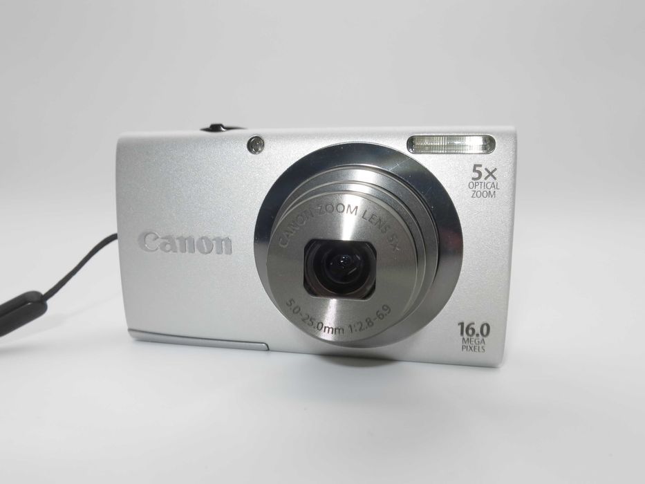 Canon PowerShot A2400 ултра компактен цифров фотоапарат, дигитална камера, 16MP, като НОВА, пълен комплект, работи отлично!