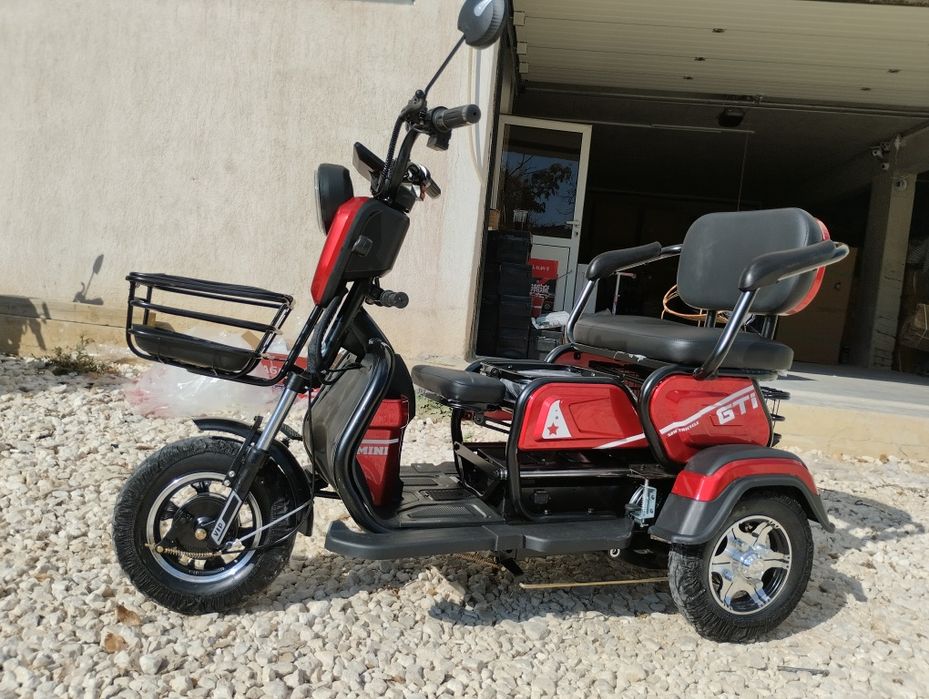 На Изплащане БЕЗ Оскъпяване Електрическа Триколка 2000 Watts