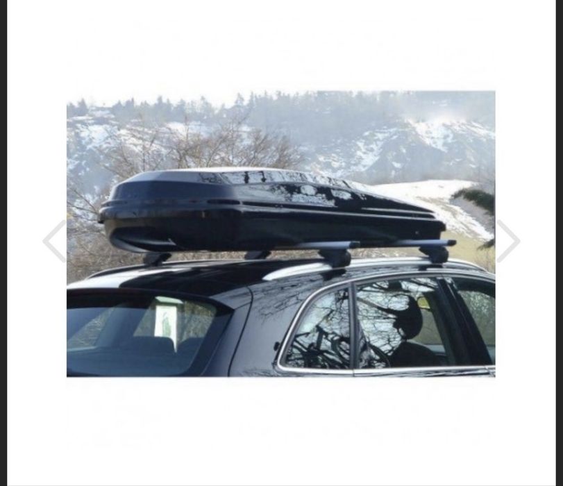 Cutie portbagaJ NOU!!! Menabo Diamond 500 litri Black aerodinamic, 209x79x36cm