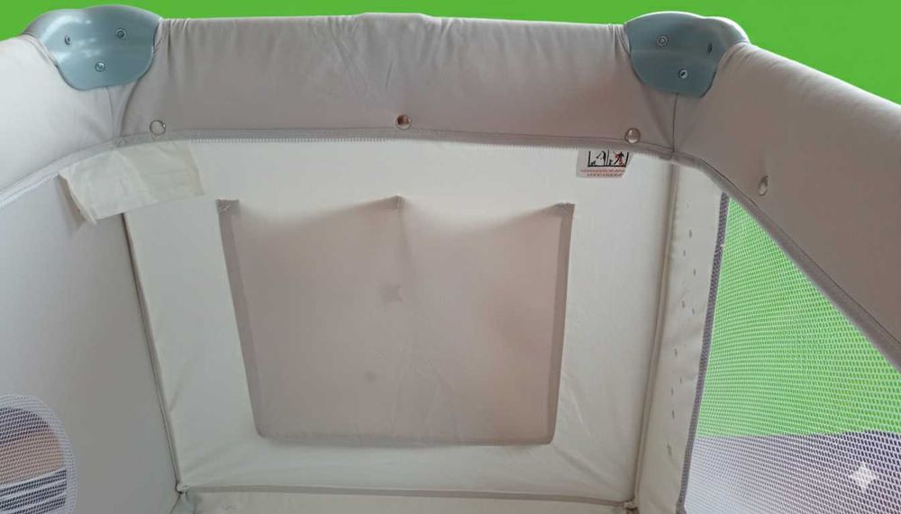 Детска кошара Cangaroo iSleep (бебешка кошара на 2 нива, с повивалник)