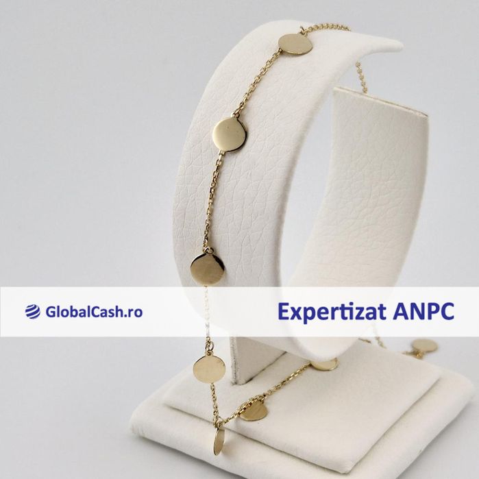 Bratara de picior din aur de 14k, 2.32g | GlobalCash.ro #CF120360