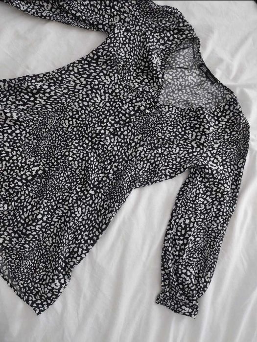 Rochie Zara cu print alb-negru