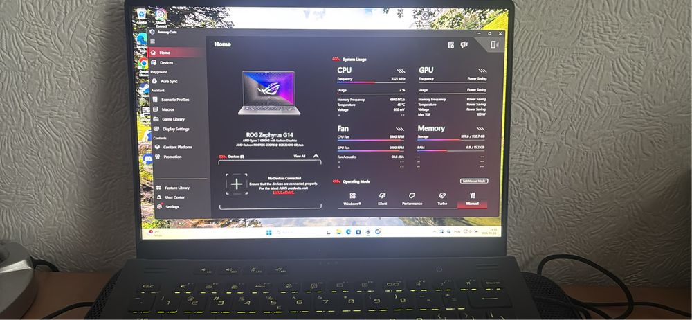 Aus rog zephiyrus G14