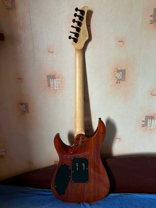 Schecter C-6 Pro FR Charcoal Burl