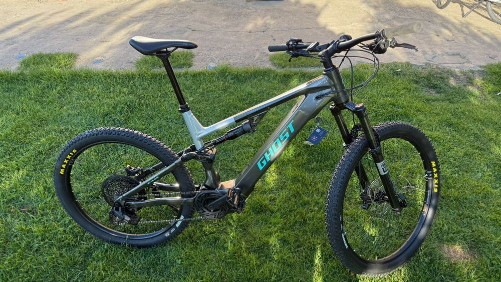 Bicicleta electrica Ghost E-ASX 2025 L Bosch CX 120NM bat 800 full suspension mullet