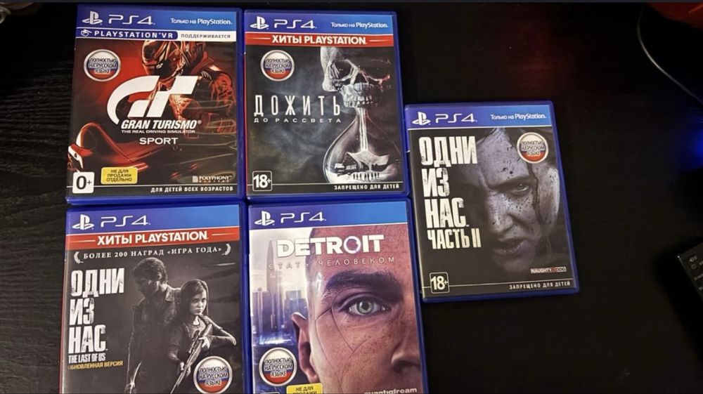 Игры на пс4, ps4