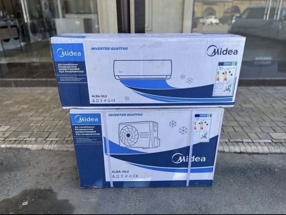 Кондиционер Midea 12 скидка доставка установка