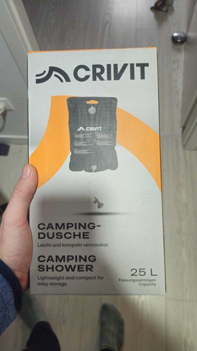 Vand dus camping 25L