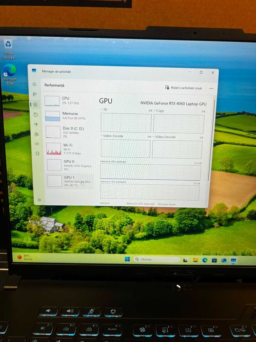 Laptop Gaming ASUS F16 / I7 Gen.13 / 16 GB RAM DDR5 / RTX 4060 / Garantie * Krom Amanet Margeanului *