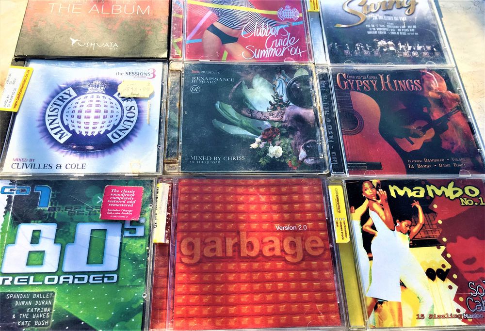 cd-uri originale, ushuaia ibiza, gipsy kings, renaissance, mambo