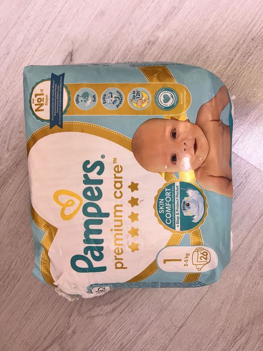 Pampers 1 (2-5 kg) 26 buc