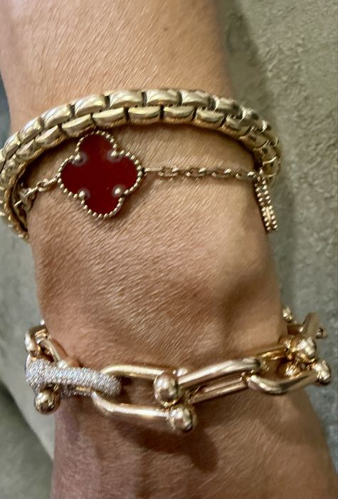Tiffany & Co гривна 18 карата