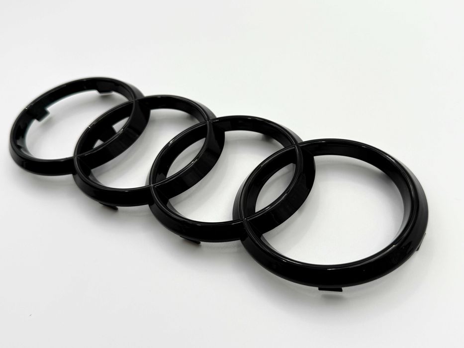 Emblema Compatibila AUDI Grila 249 mm Negru
