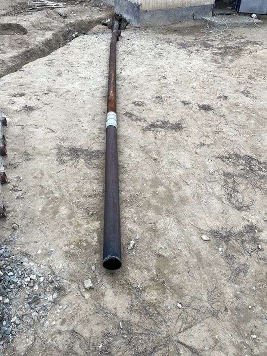 Чугун батарея, дымоход труба