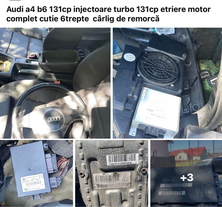 Audi a4 b6 Motor 1.9tdi 131cp