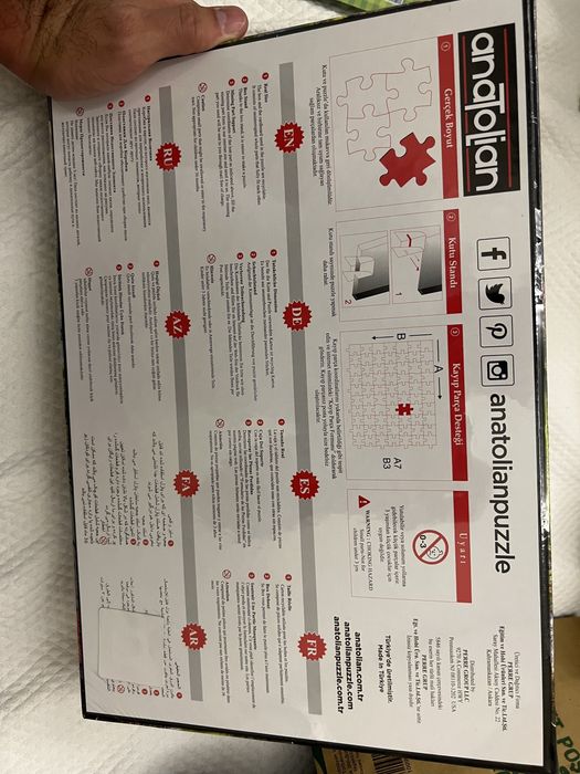 Puzzle Anatolian 3000 деталей. Мозаика пазл Турция