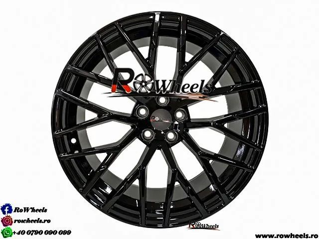 Jante AUDI 21 R21 RS A5 A6 A7 A8 Q3 Q5 Q7 Q8 Gloss black cu anvelope vara