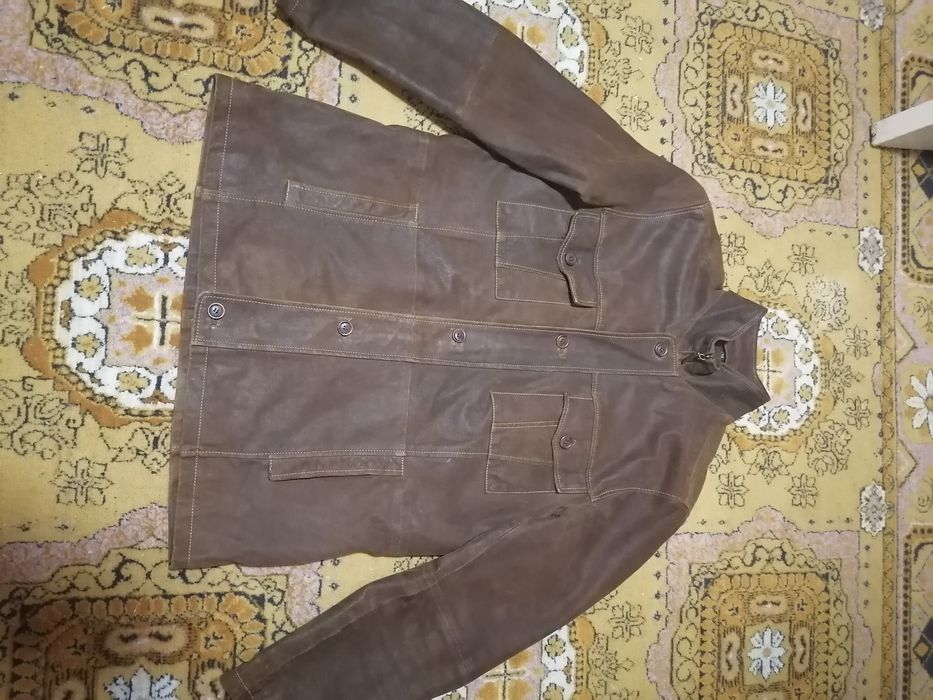 Haină de piele (mărimea 54)