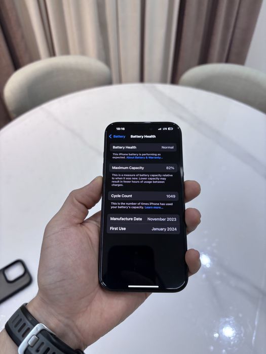 iPhone 15 Pro 256 GB с Гарантией