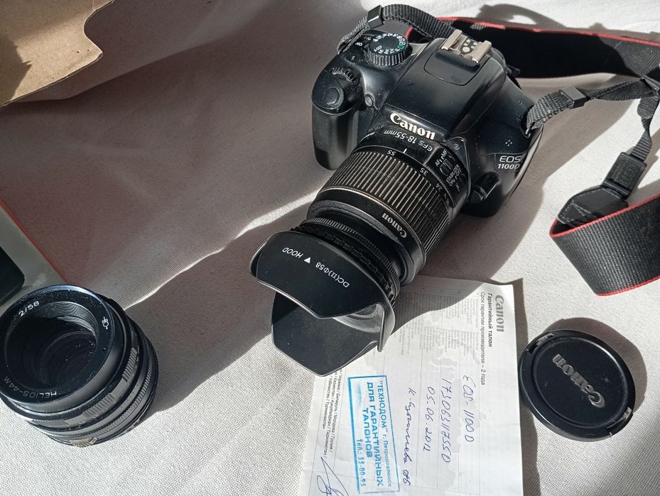 Фотоаппарат Canon eos 1100d