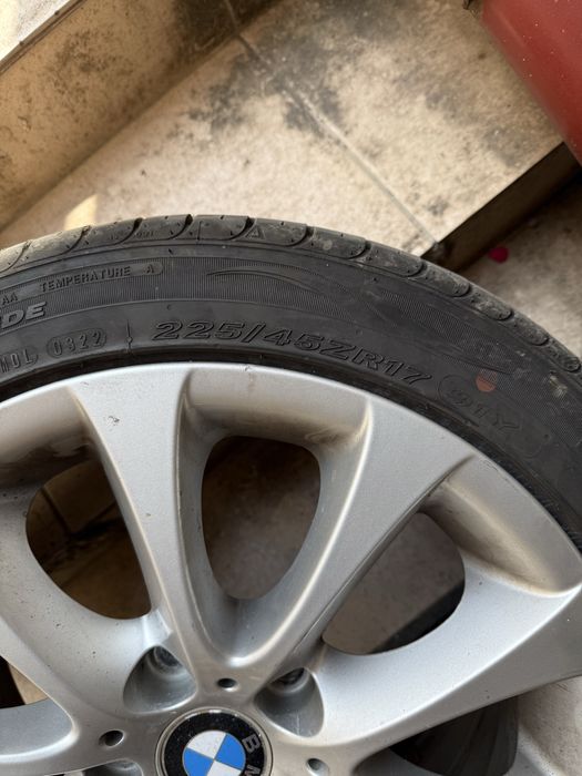Vand jante BMW cu anvelope, 5x120, R17