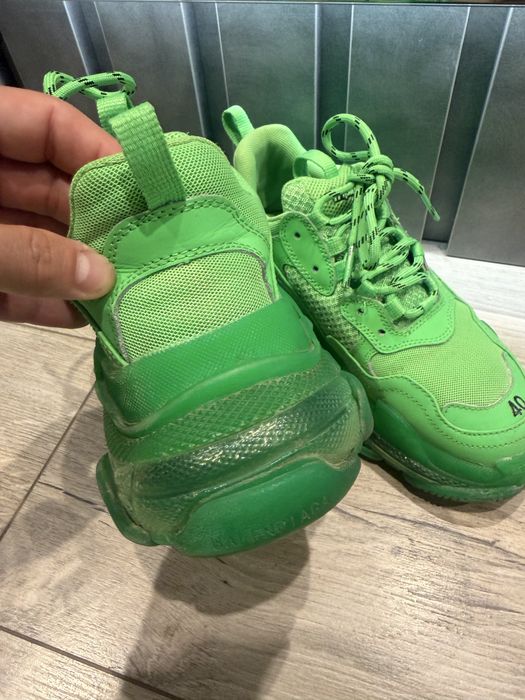 Balenciaga triple s 40 - green