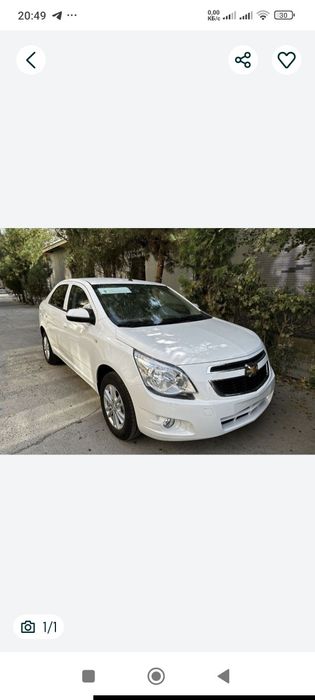 Кобалт Стайил сотилади Номер такилган салондан уйгача