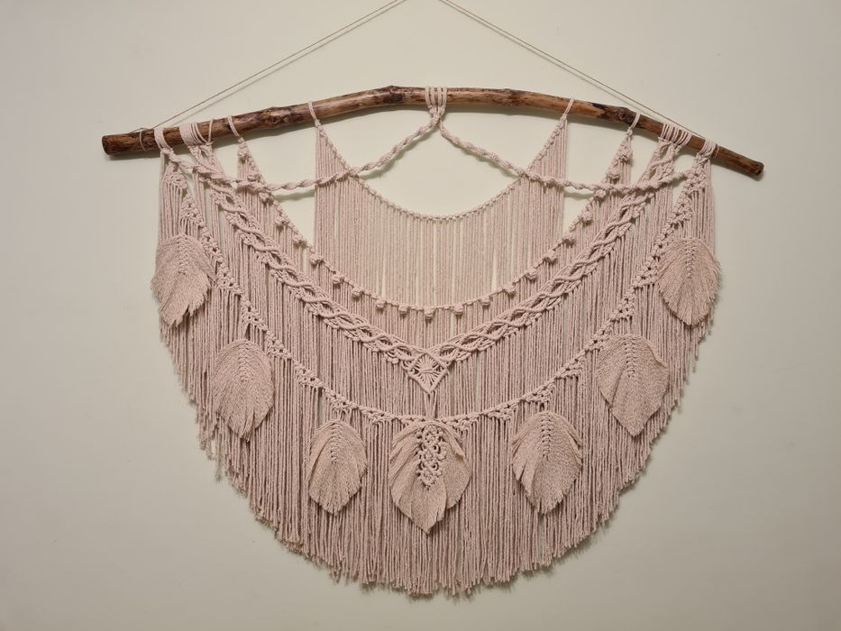 Ръчно изработена декорации за стена /Макрамета/