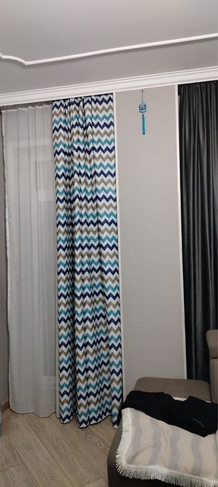 Шторы Зигзаг 2*2,75 кол-во 3 шт